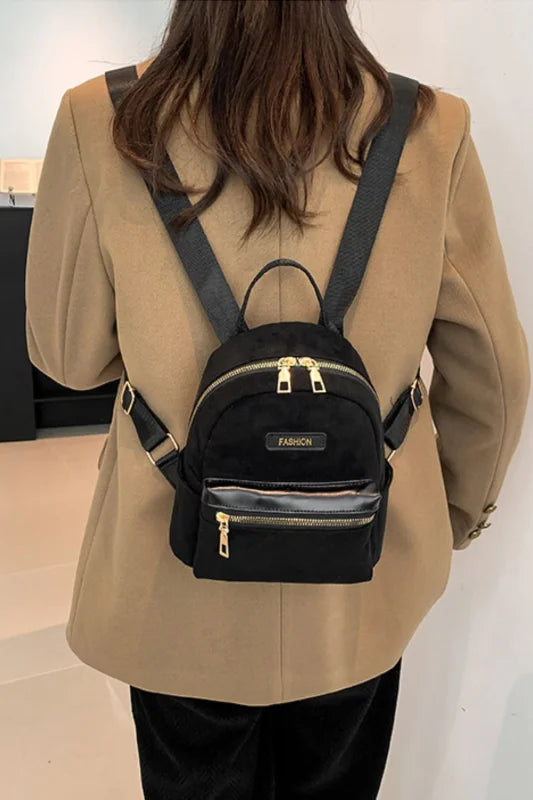 Trendsi Bags Shoulder Bag Design - Chic Small Suede Exudes Dress Elegance