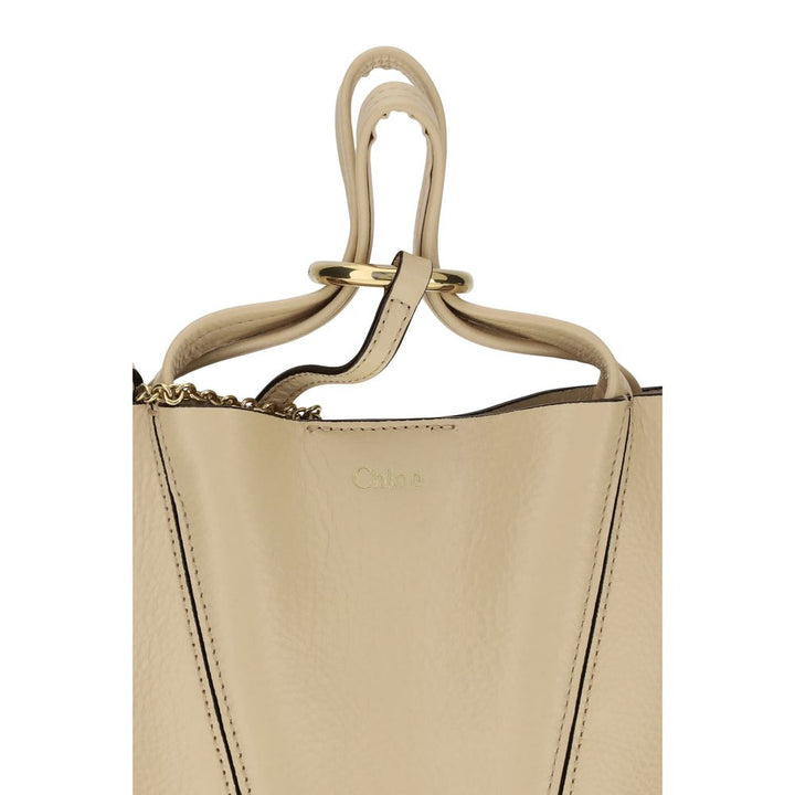 Women’s Chloé Beige Calf Leather Bos Taurus Shoulder Bag