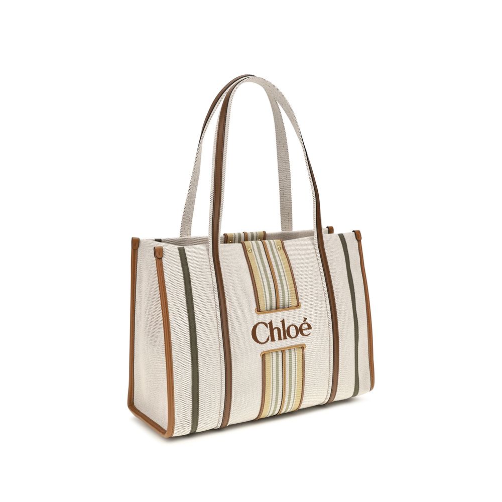 Women’s Chloé Beige Cotton Shoulder Bag