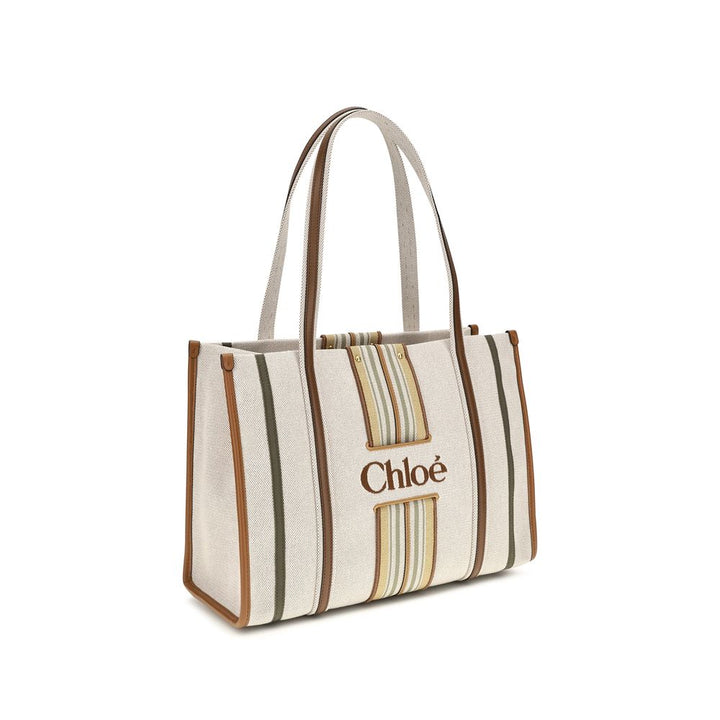 Women’s Chloé Beige Cotton Shoulder Bag