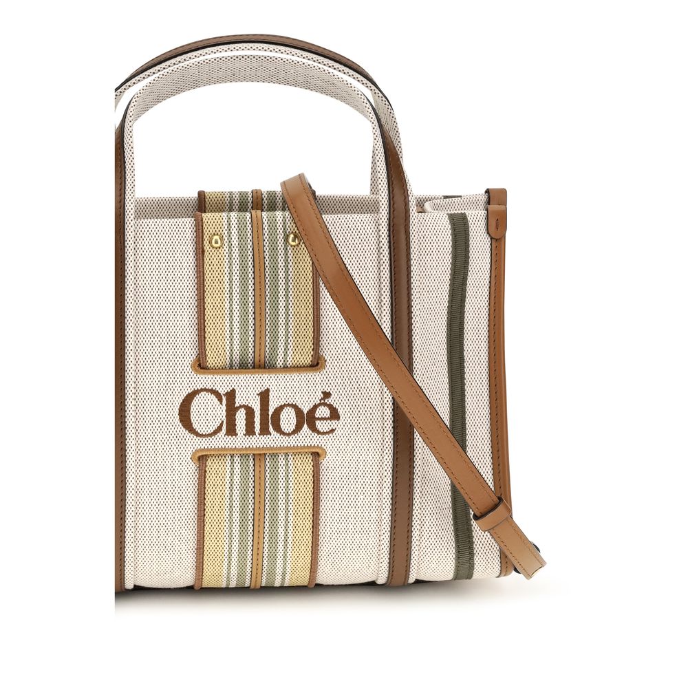 Women’s Chloé Beige Cotton Shoulder Bag
