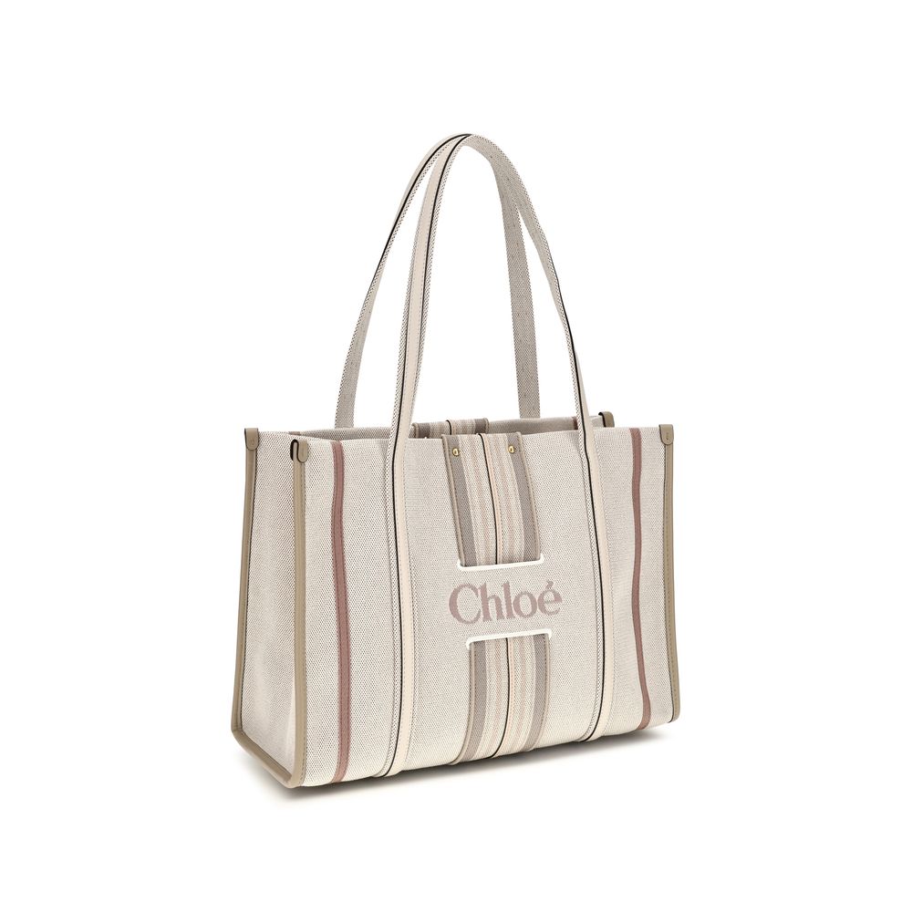 Women’s Chloé Beige Cotton Shoulder Bag