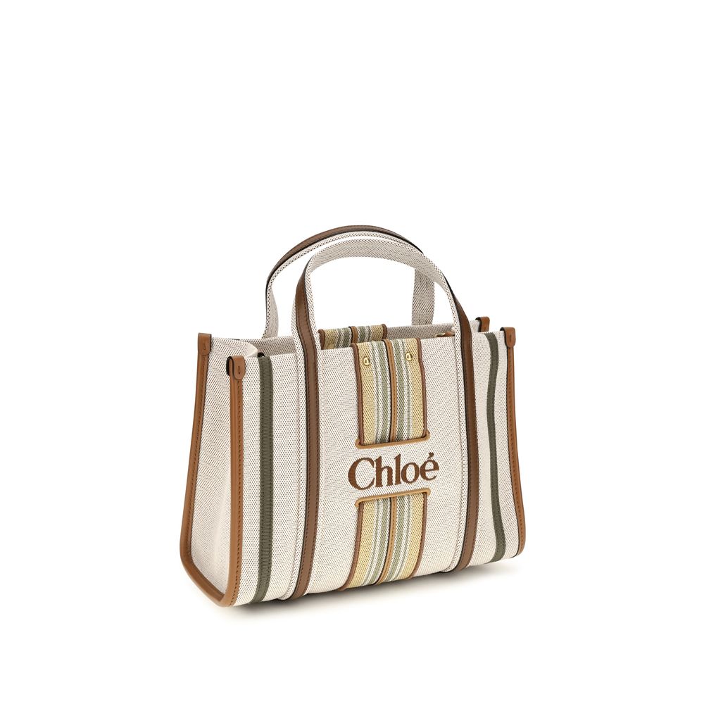 Women’s Chloé Beige Cotton Shoulder Bag