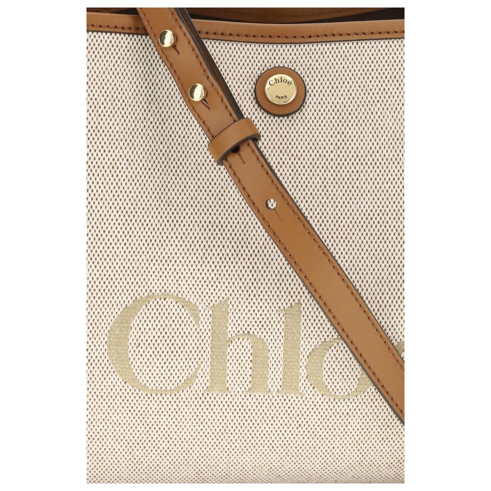 Women’s Chloé Beige Fabric Shoulder Bag