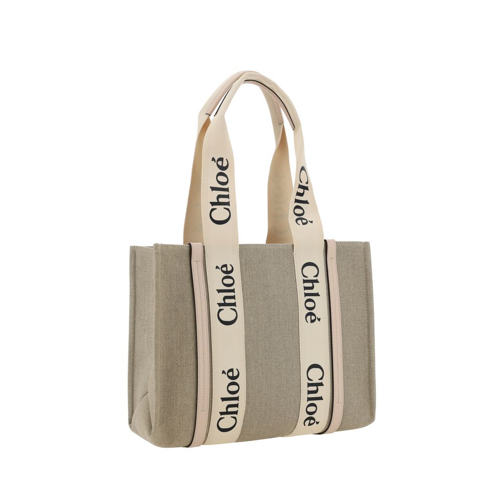 Women’s Chloé Beige Linen Handbag