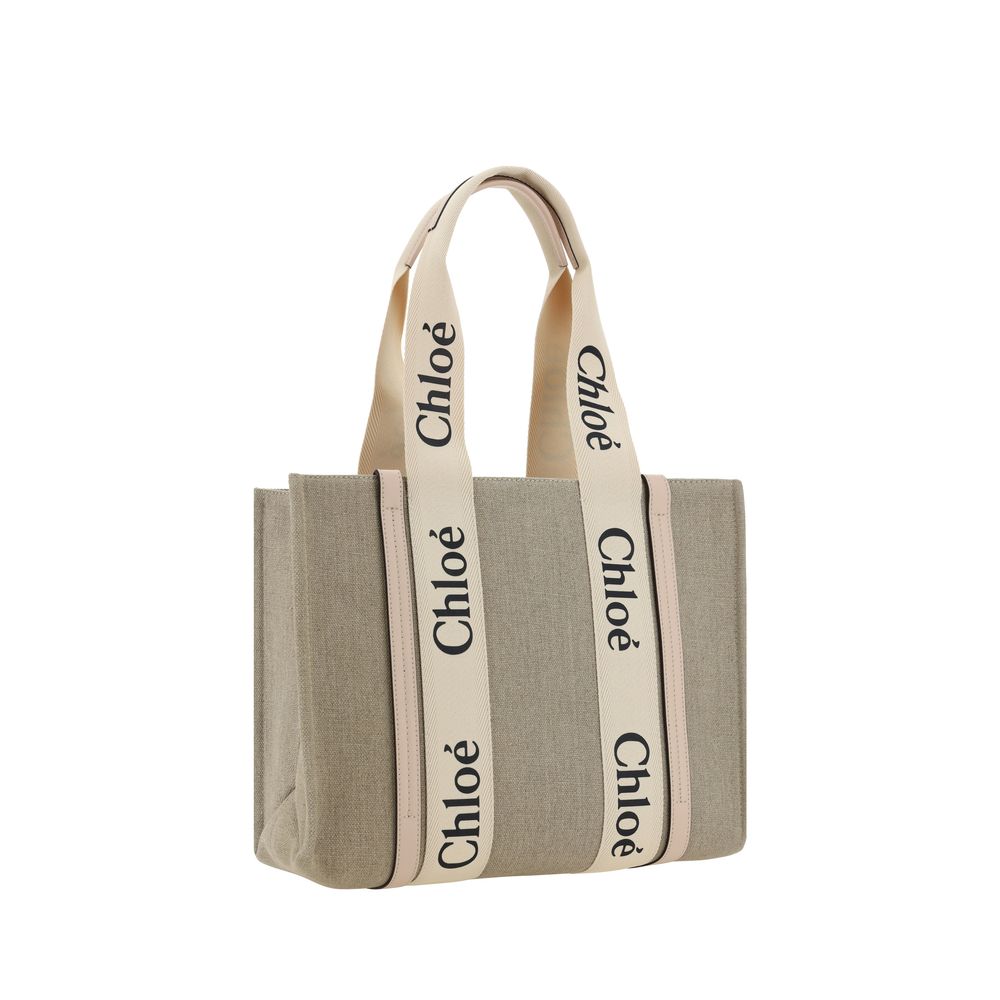 Women’s Chloé Beige Linen Handbag