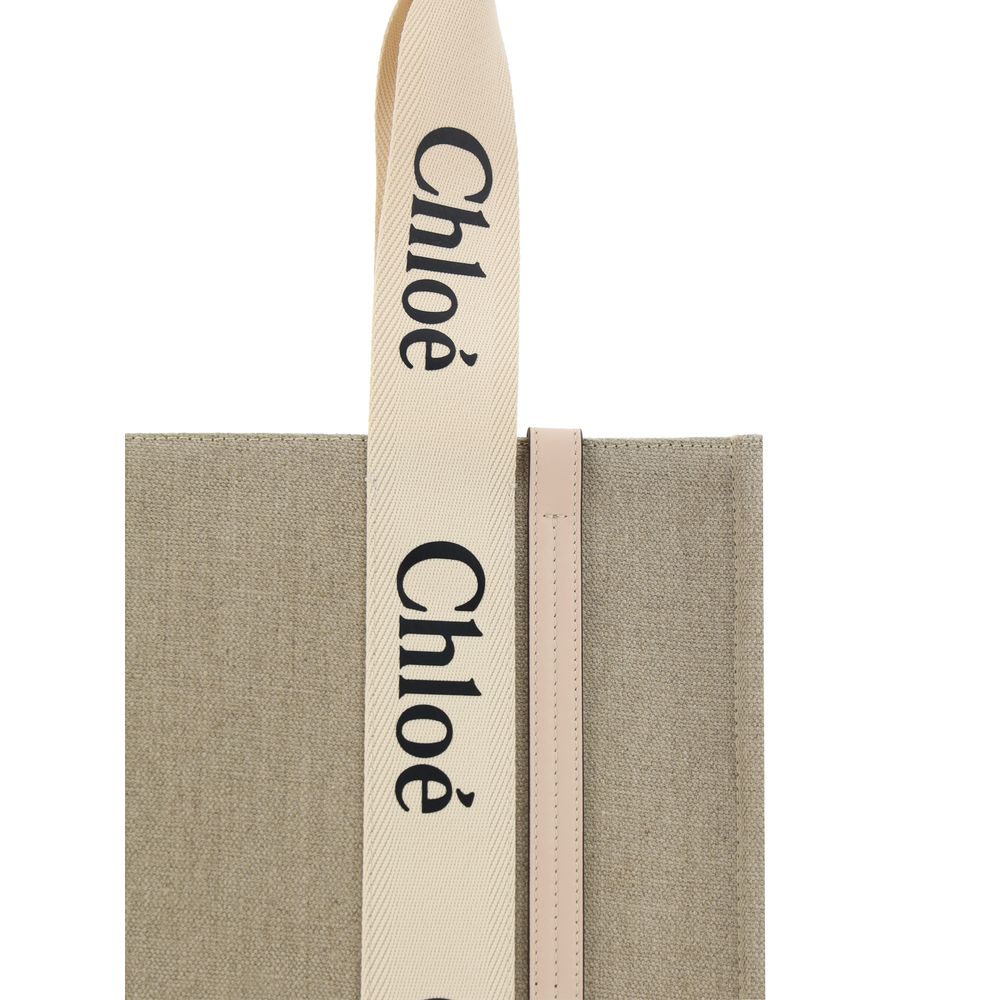 Women’s Chloé Beige Linen Handbag