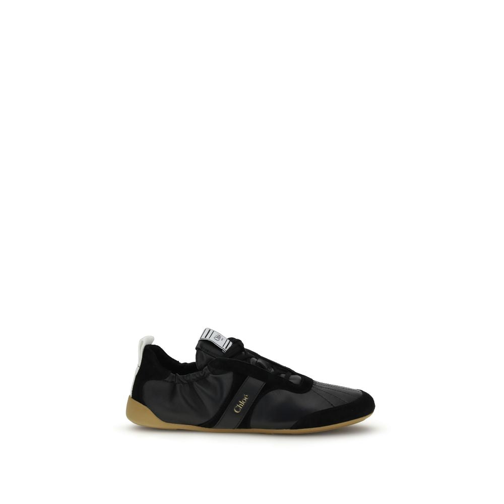 Women’s Chloé Black Goatskin Athletic Sneakers