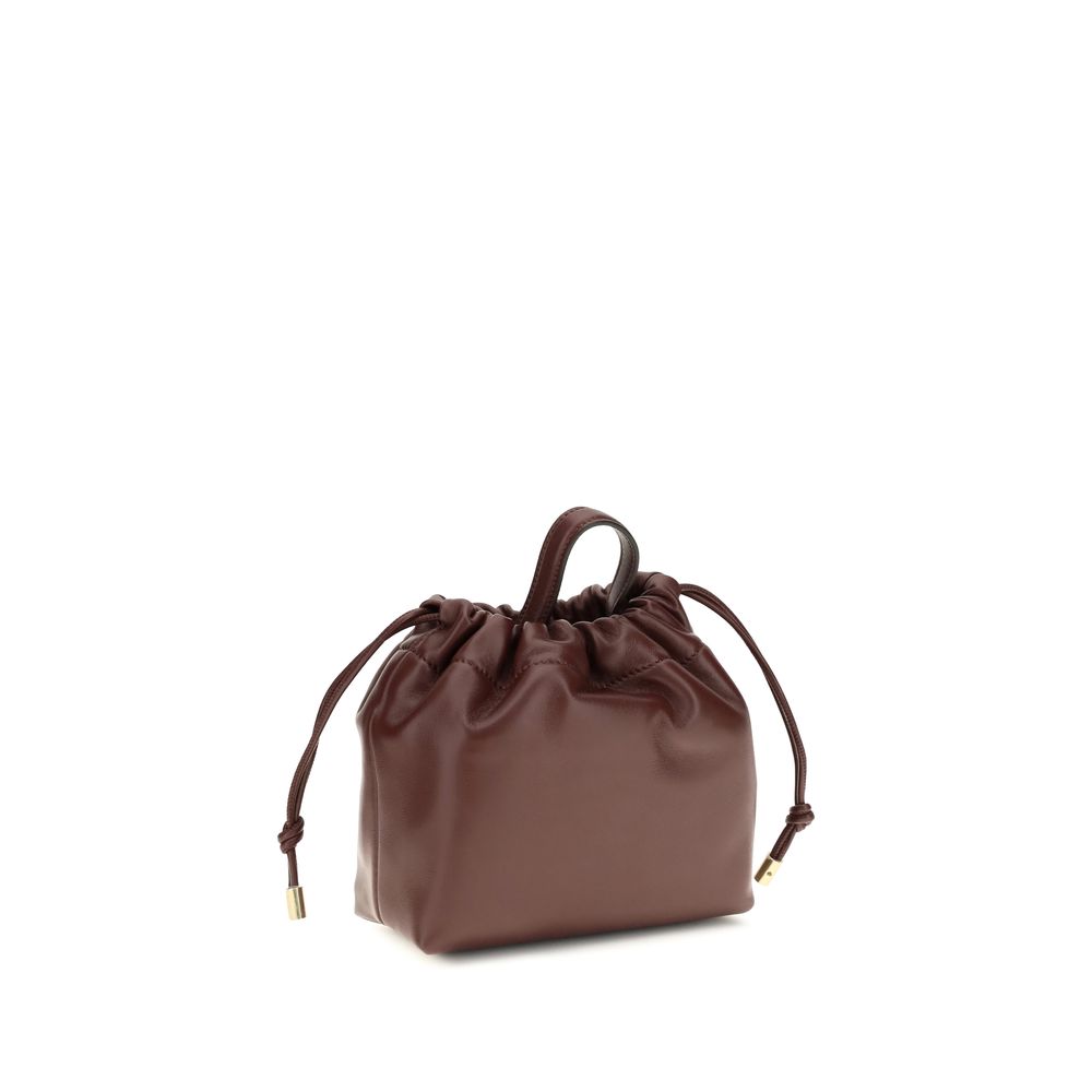 Women’s Chloé Bordeaux Calf Leather Bos Taurus Shoulder Bag