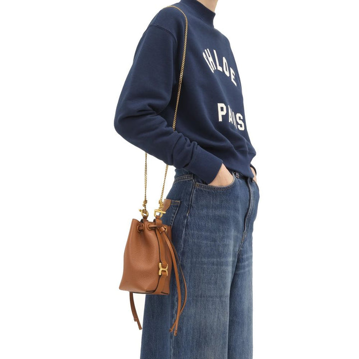 Women’s Chloé Brown Calfskin Backet Bag