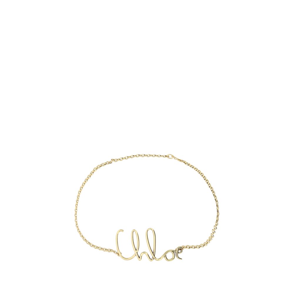 Women’s Chloé Gold Brass Thin Belt