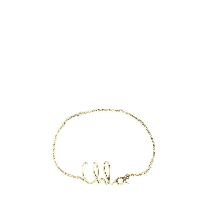 Women’s Chloé Gold Brass Thin Belt