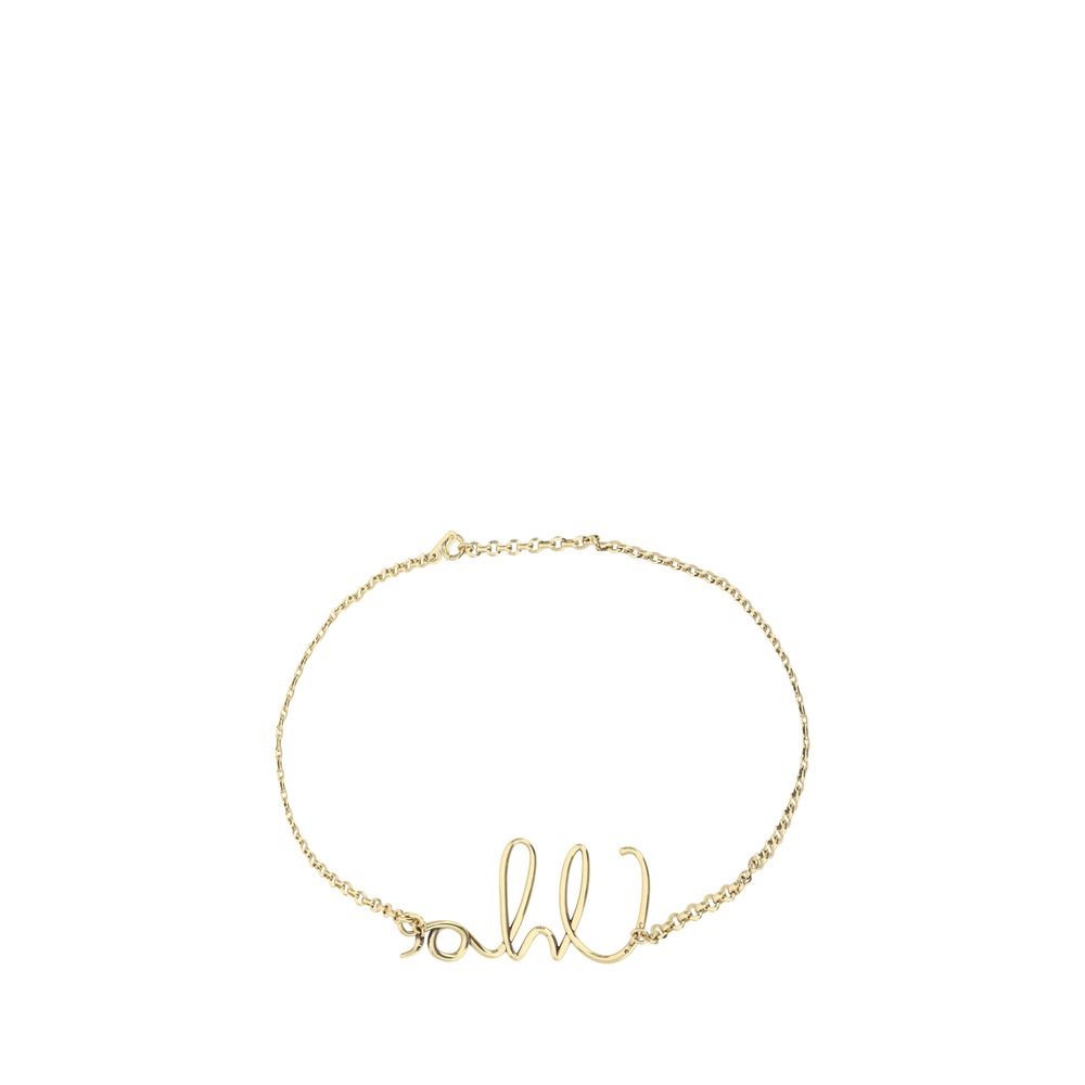 Women’s Chloé Gold Brass Thin Belt