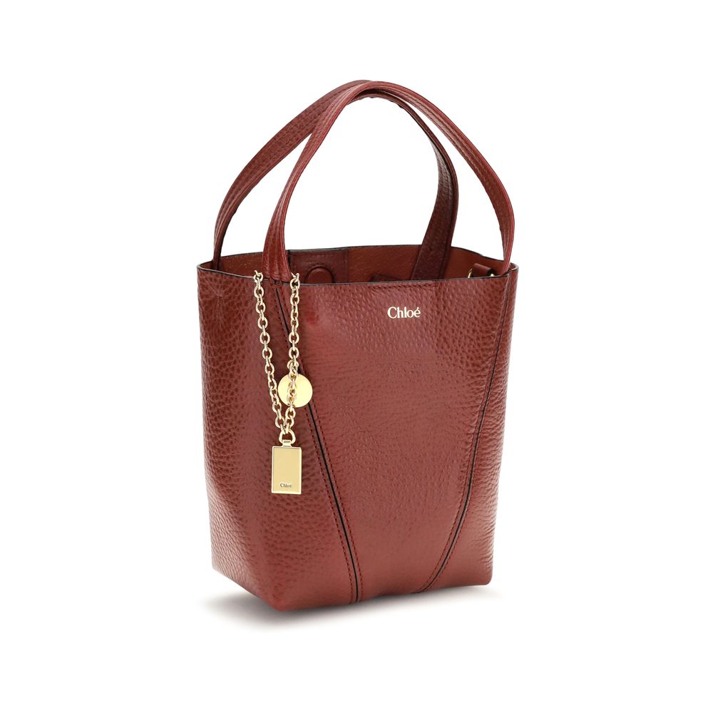 Women’s Chloé Red Calf Leather Bos Taurus Shoulder Bag
