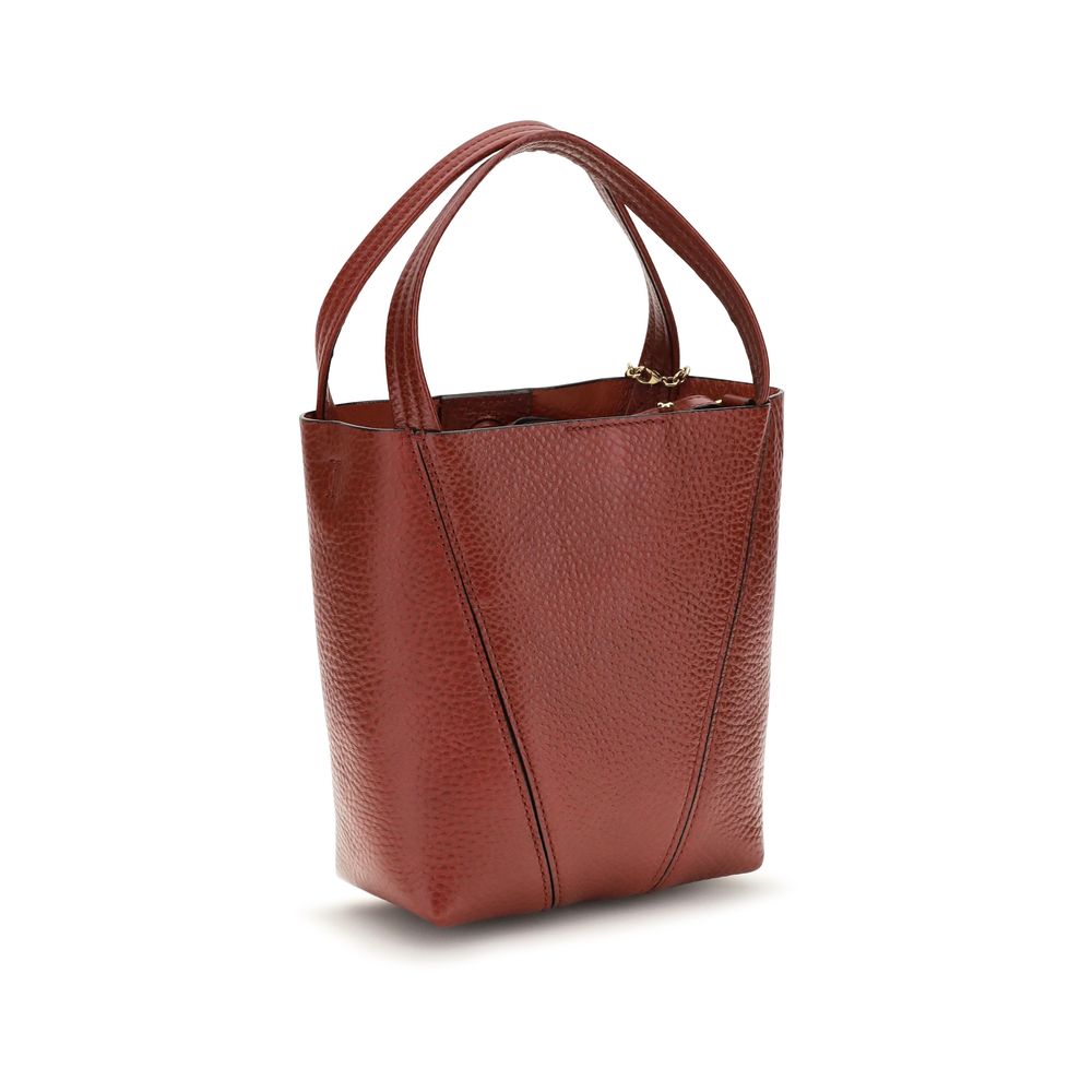 Women’s Chloé Red Calf Leather Bos Taurus Shoulder Bag