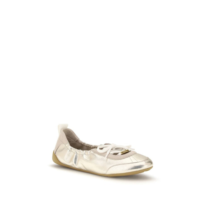 Women’s Chloé Silver Calf Leather Bos Taurus Sneakers