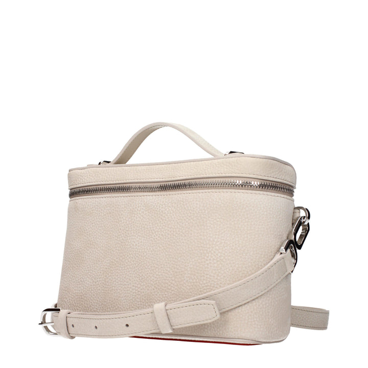 Women’s Christian Louboutin Beige Leather Handbag