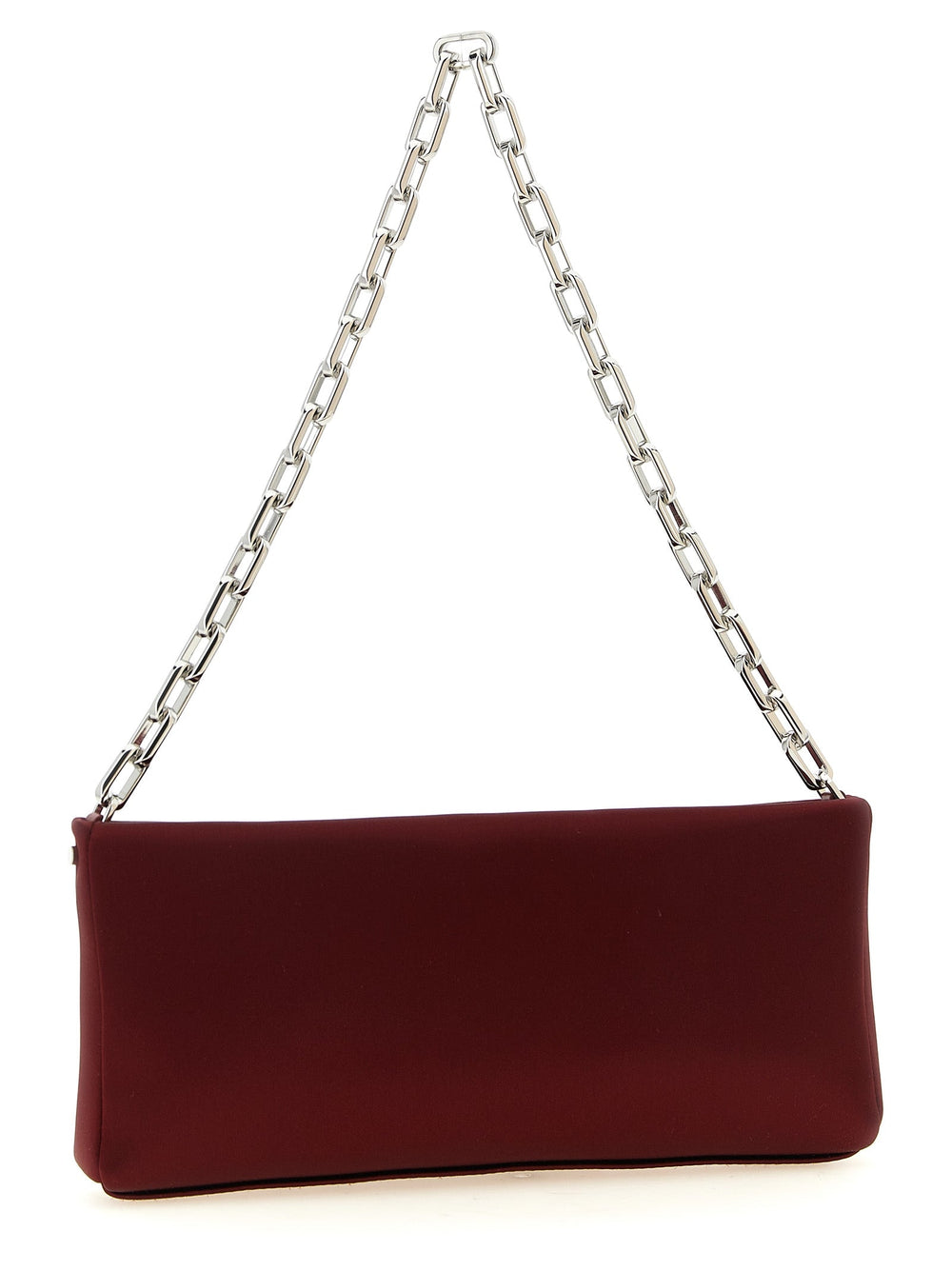 Women’s Christian Louboutin Bordeaux Elastane Clutch Bag