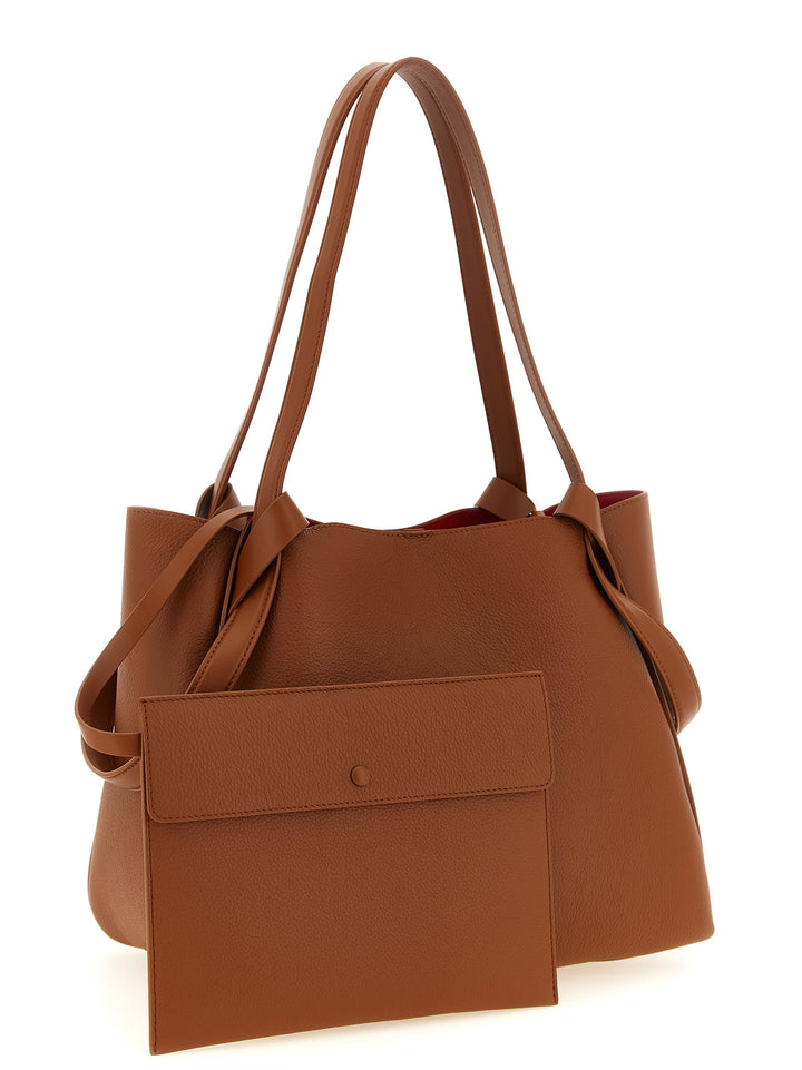 Women’s Christian Louboutin Brown Calfskin Tote Bag