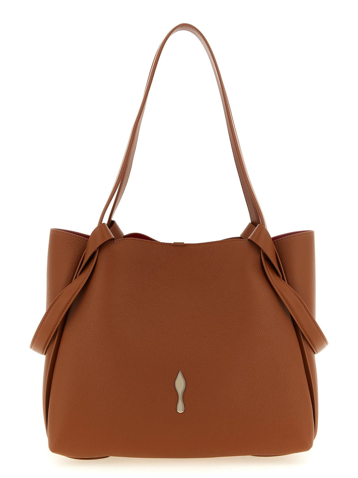 Women’s Christian Louboutin Brown Calfskin Tote Bag