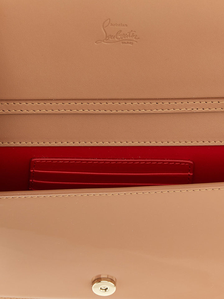 Women’s Christian Louboutin Multicolor Calfskin Clutch Bag