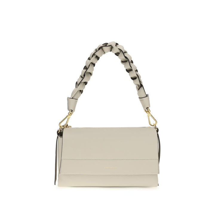 Women’s Coccinelle Beige Calf Leather Bos Taurus Shoulder Bag