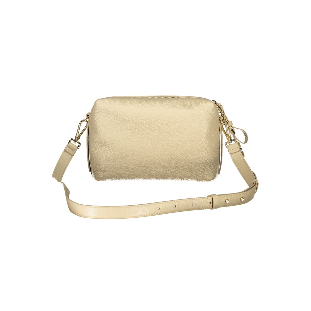 Women’s Coccinelle Beige Leather Woman Handbag