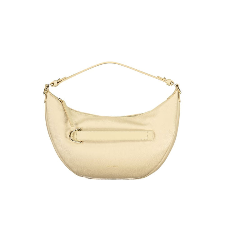 Women’s Coccinelle Beige Leather Women Handbag