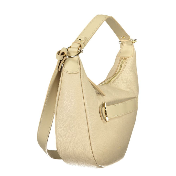 Women’s Coccinelle Beige Leather Women Handbag