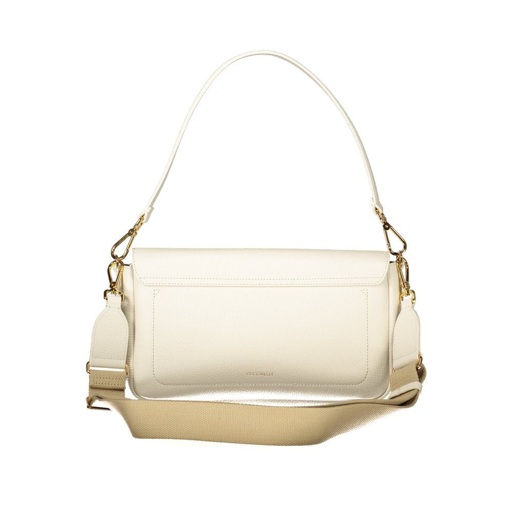 Women’s Coccinelle Bianco Leather Women Bag