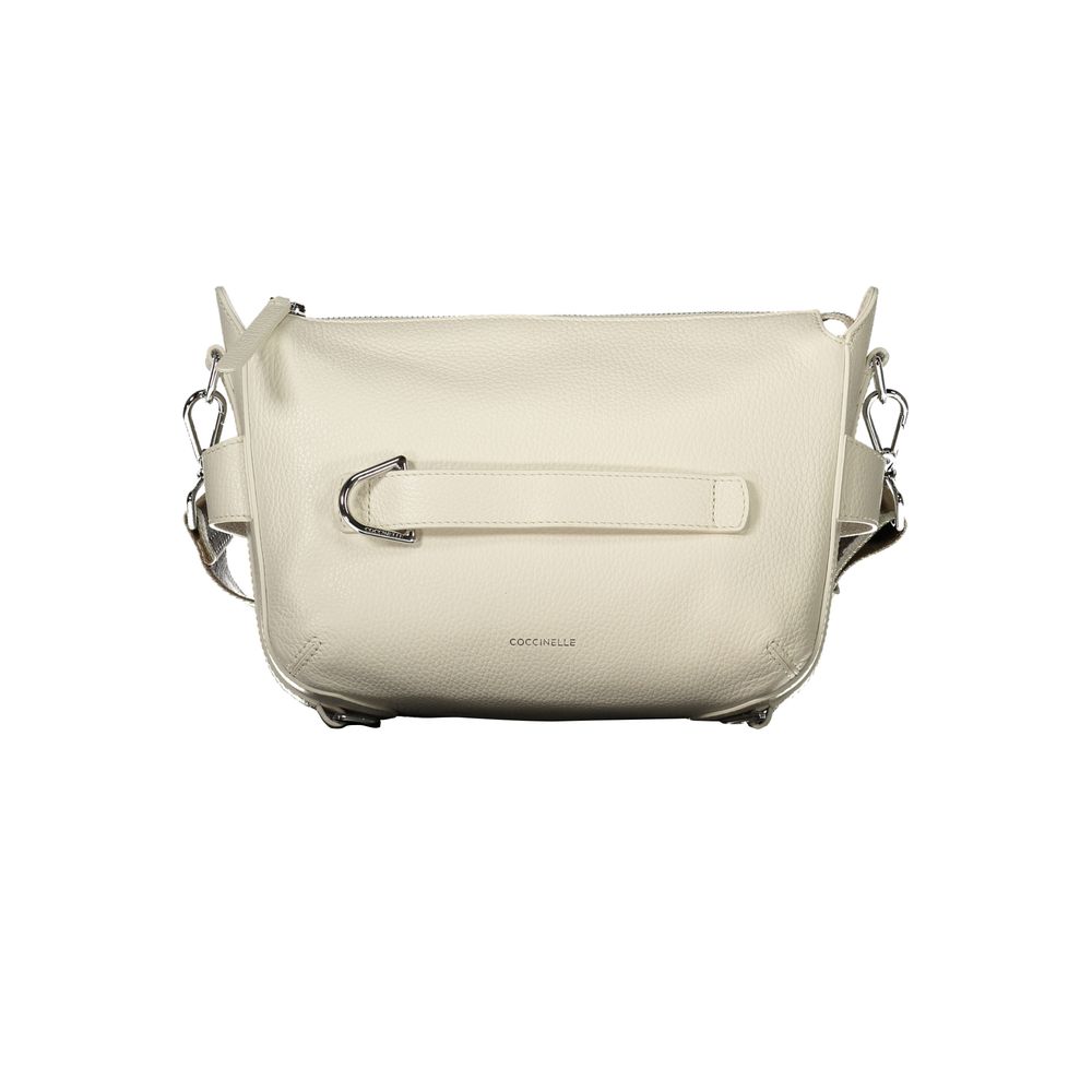Women’s Coccinelle Bianco Leather Women Handbag