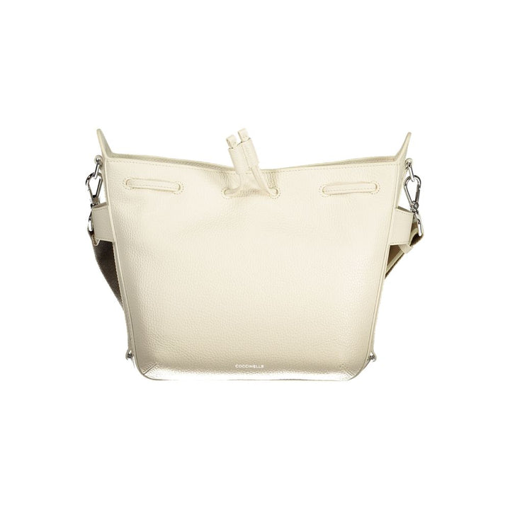 Coccinelle Bianco Leather Women Handbag