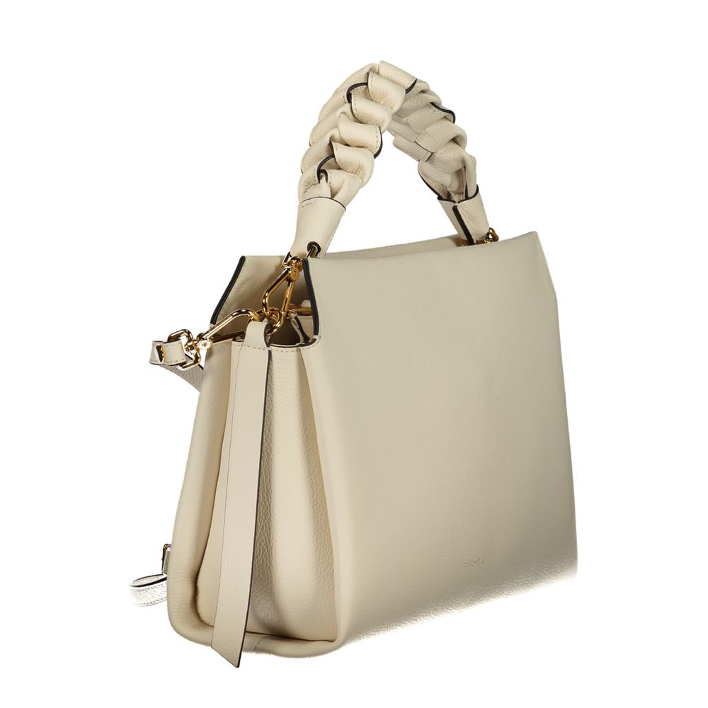 Women’s Coccinelle Bianco Leather Women Handbag