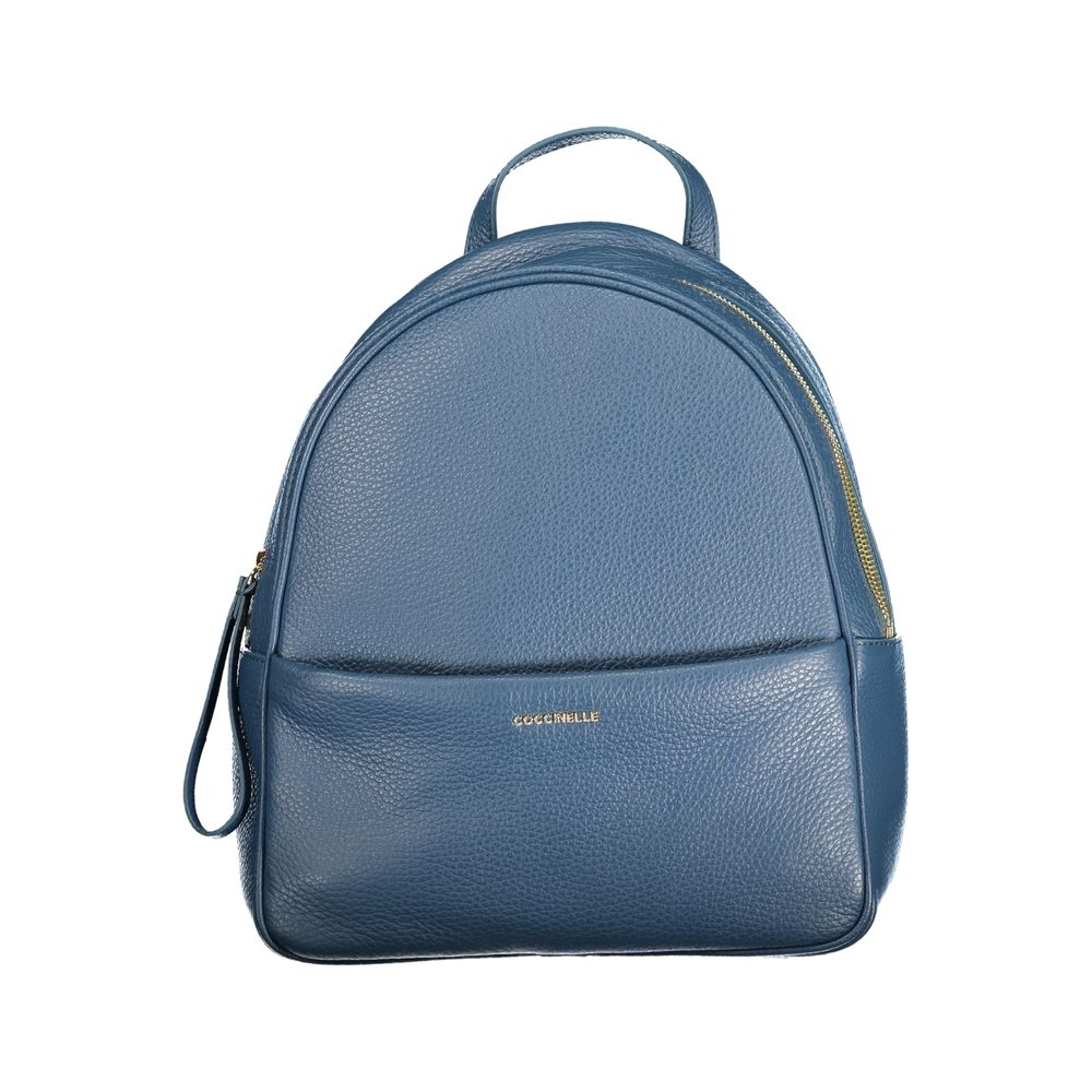Women’s Coccinelle Blue Leather Womens Backpack