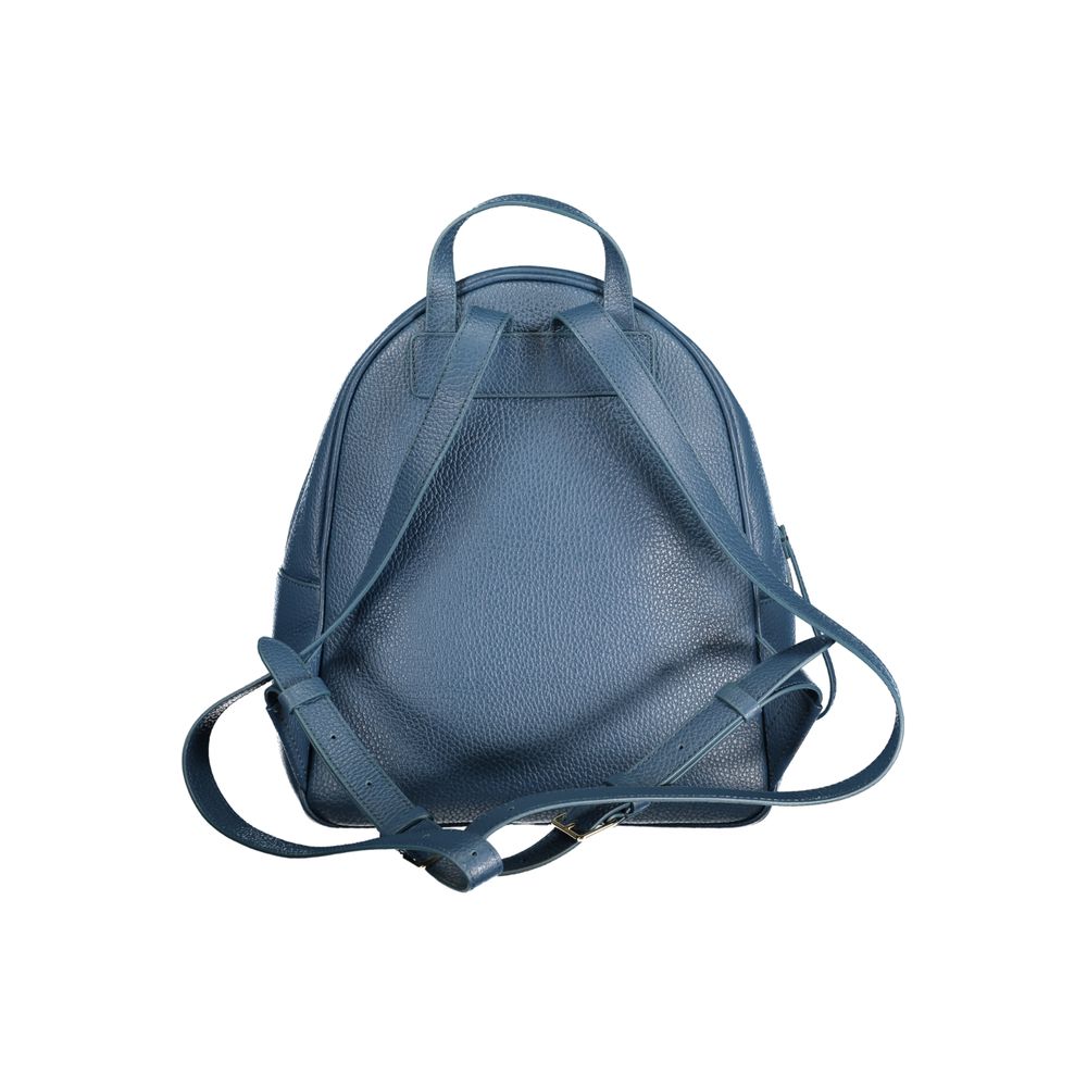 Women’s Coccinelle Blue Leather Womens Backpack