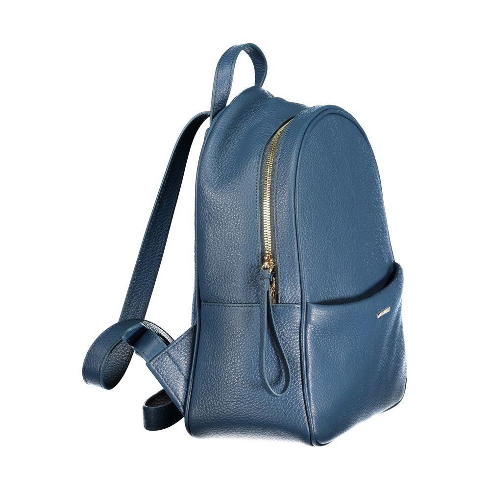 Women’s Coccinelle Blue Leather Womens Backpack