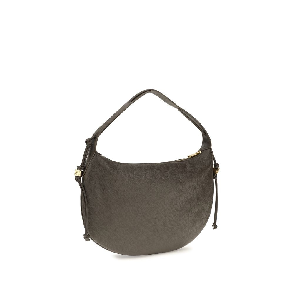 Women’s Coccinelle Brown Calf Leather Bos Taurus Shoulder Bag