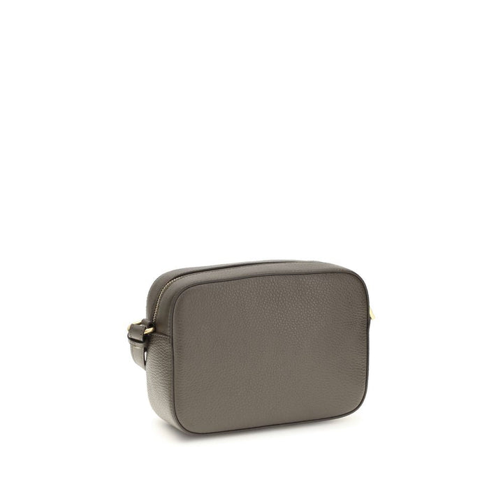 Women’s Coccinelle Brown Calf Leather Bos Taurus Shoulder Bag