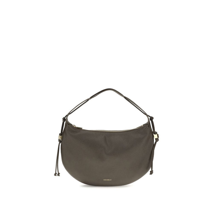 Women’s Coccinelle Brown Calf Leather Bos Taurus Shoulder Bag