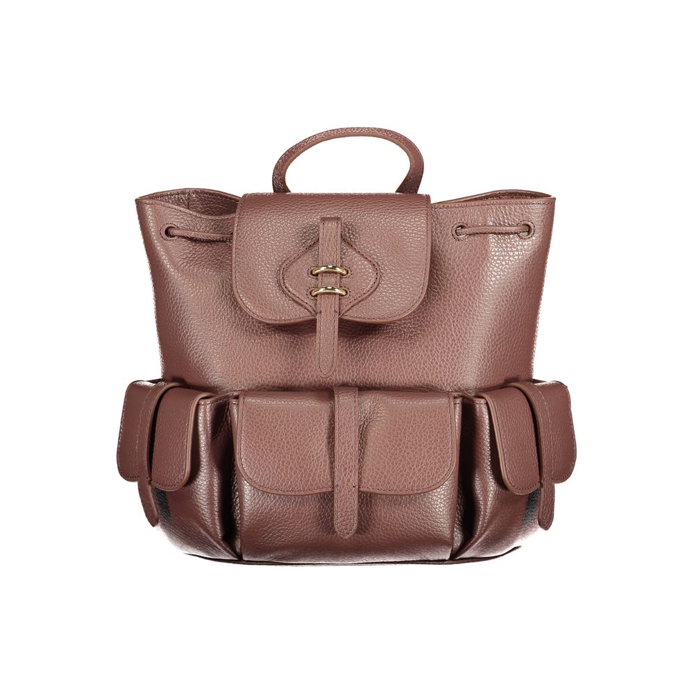 Women’s Coccinelle Brown Leather Backpack