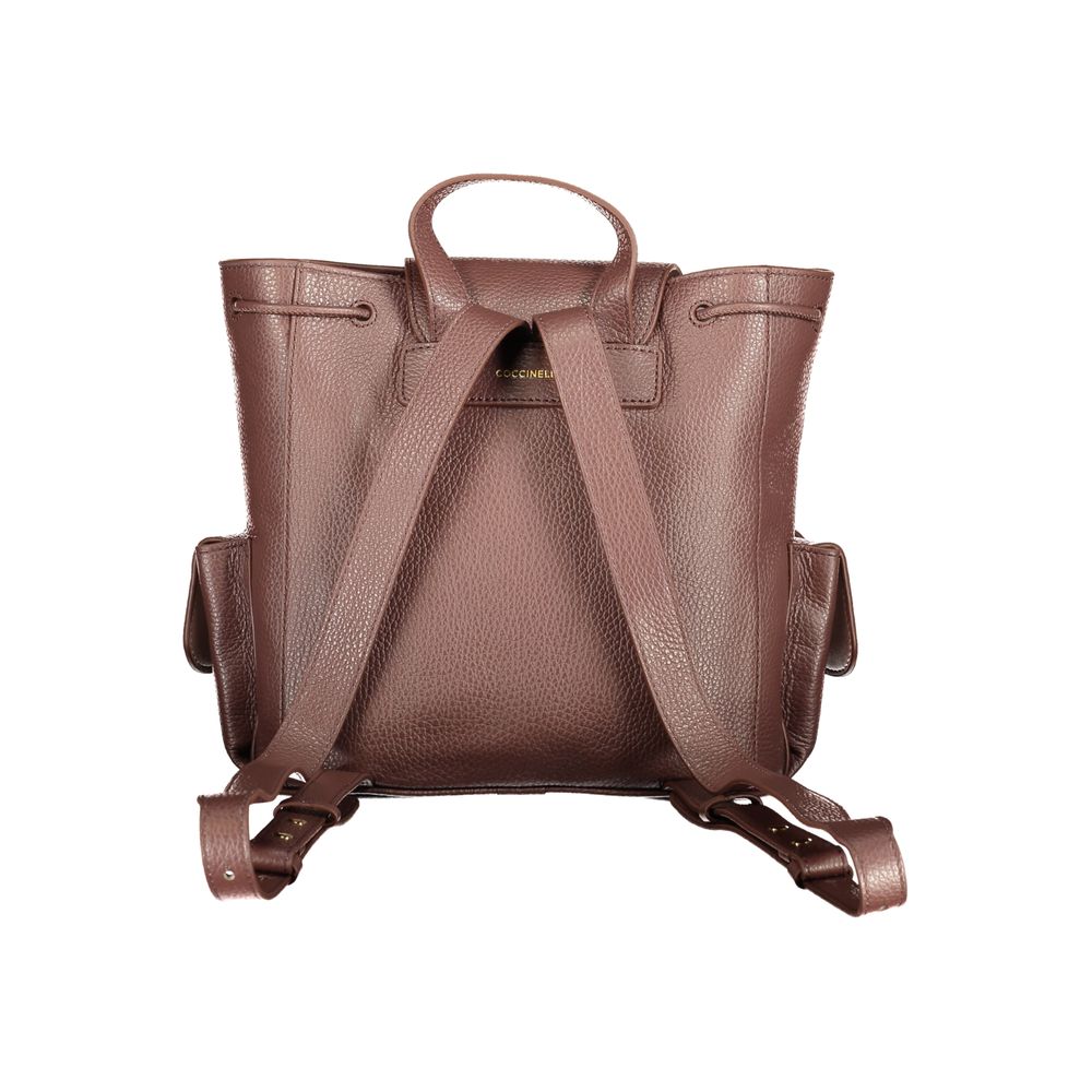 Women’s Coccinelle Brown Leather Backpack