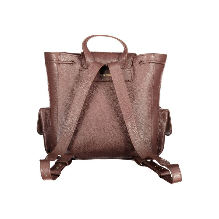 Women’s Coccinelle Brown Leather Backpack