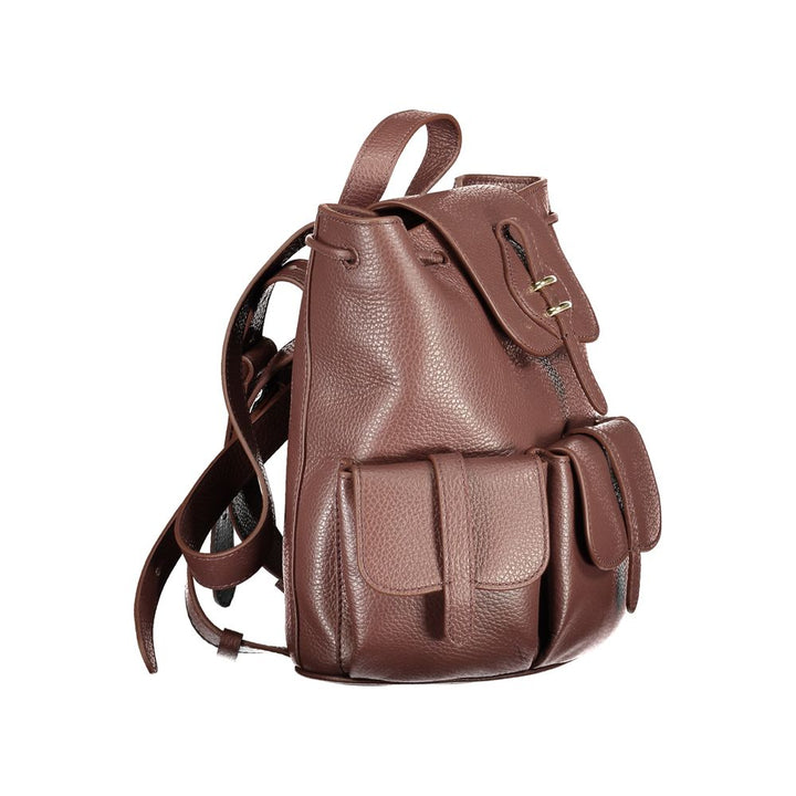 Women’s Coccinelle Brown Leather Backpack