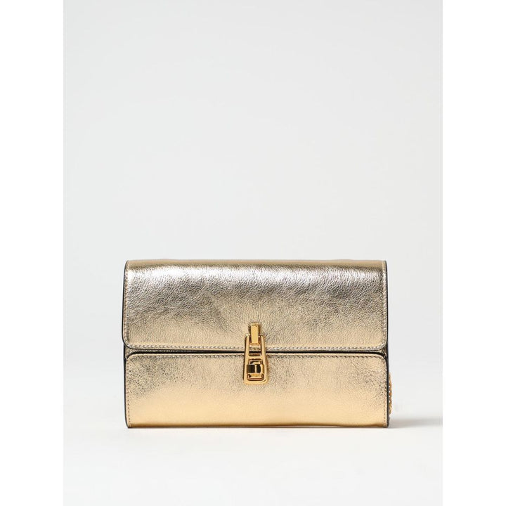 Women’s Coccinelle Gold Leather Shoulder Bag