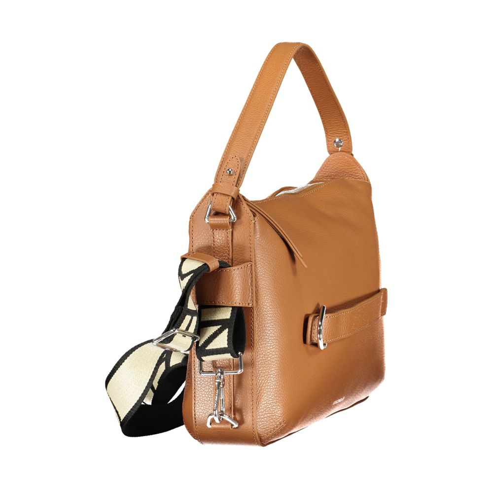 Women’s Coccinelle Marrone Leather Women Handbag