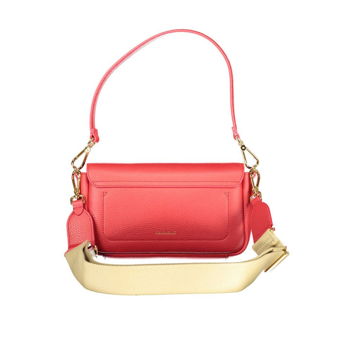 Women’s Coccinelle Rosso Leather Women Handbag