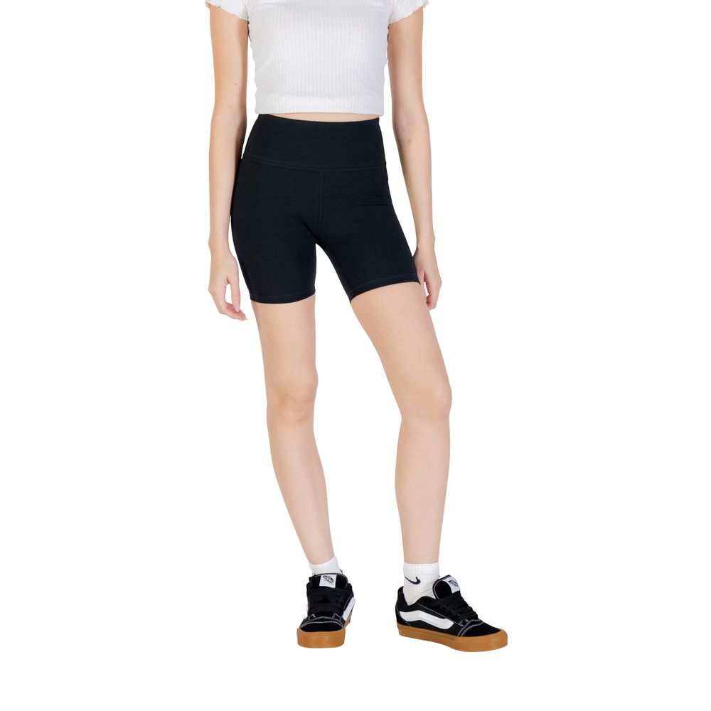 Women’s Converse Black Cotton Bermuda Shorts
