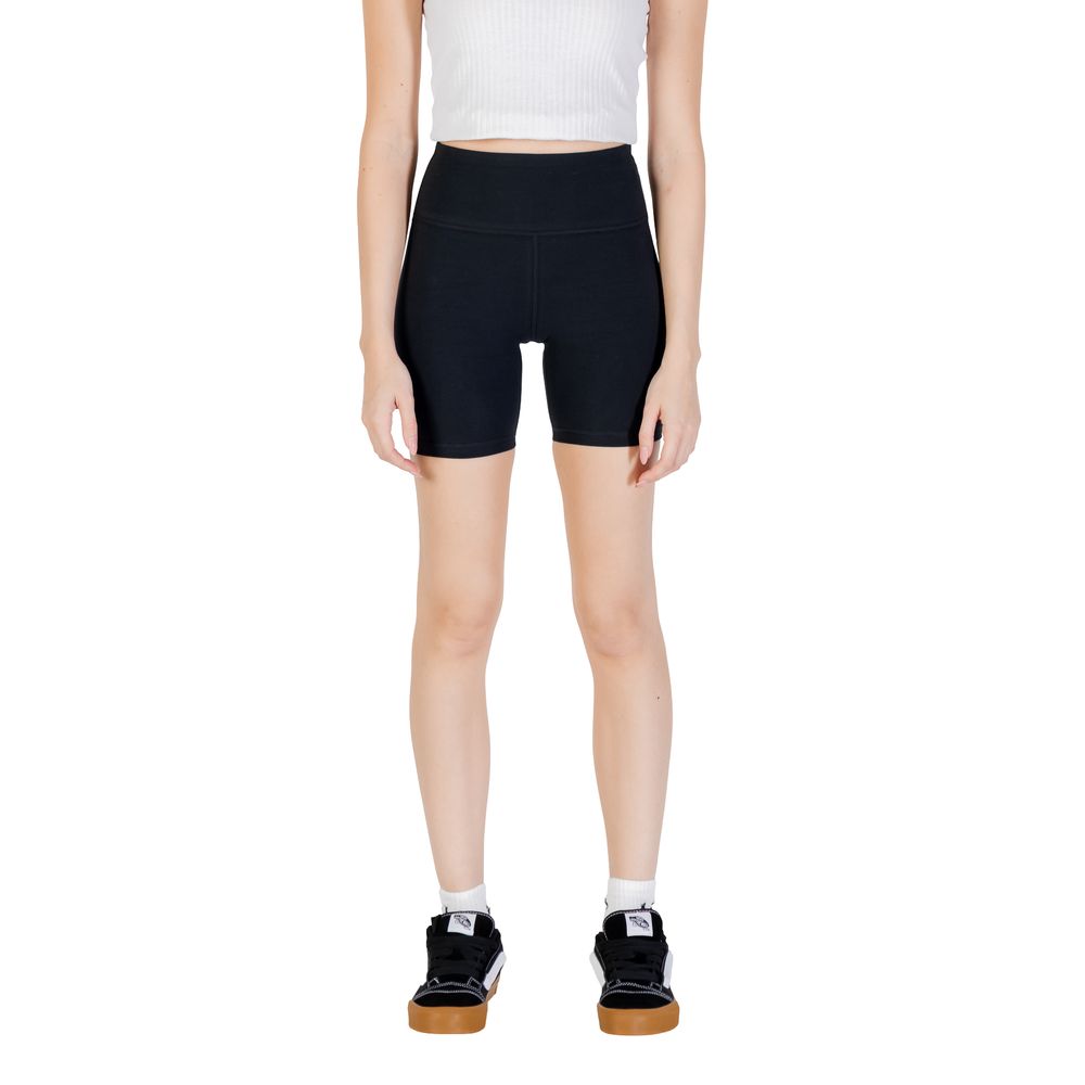 Women’s Converse Black Cotton Bermuda Shorts