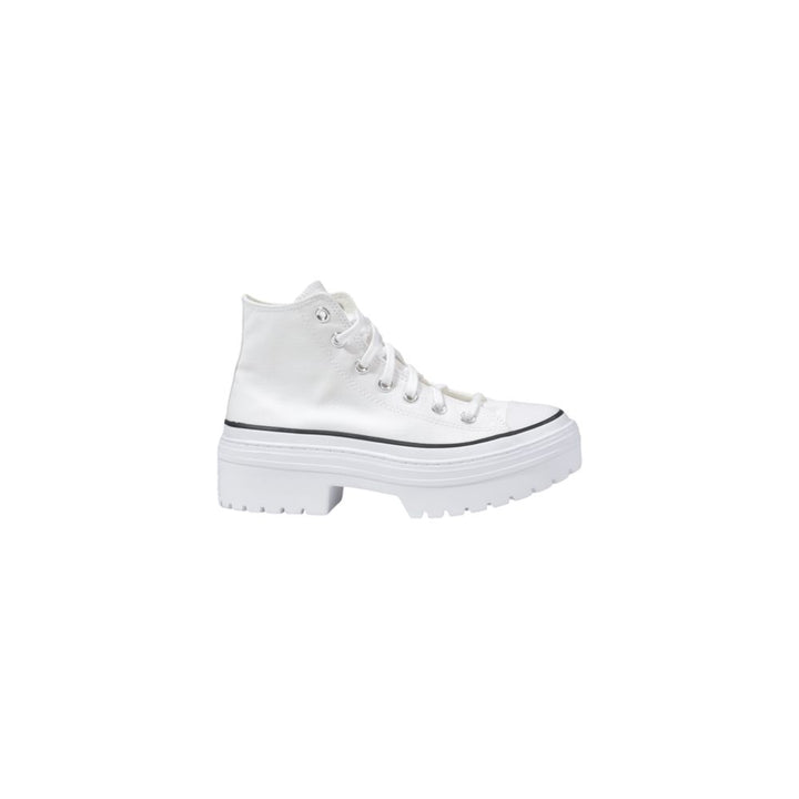 Women’s Converse White Fabric Chunky Sneakers