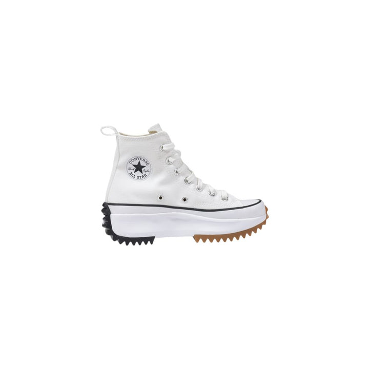 Women’s Converse White Fabric High Top Sneakers